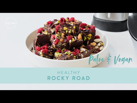 Healthy Rocky Road | Vegan and Paleo