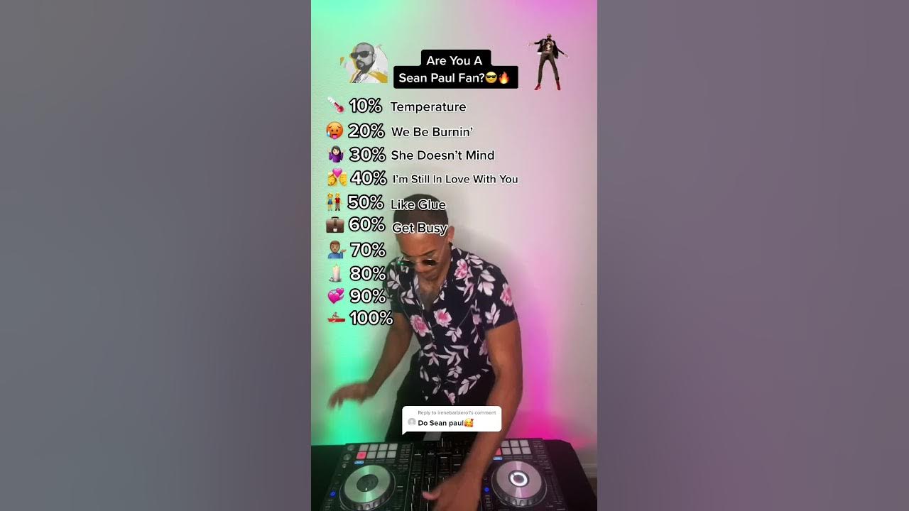 Sean Paul Top 10 Songs #shorts Sean Paul Top 10 Songs #shorts