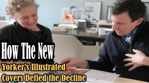 How The New Yorker’s Illustrated Covers Defied the Decline of Print Journalism #MegazineDesign 