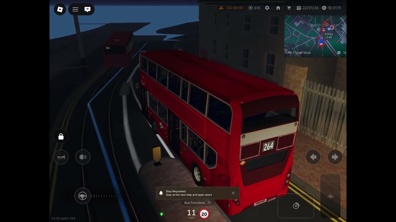 264/403 E400mmc Go ahead Mitcham-West Croydon-South Croydon Southern ft:Leithrow and Geroge