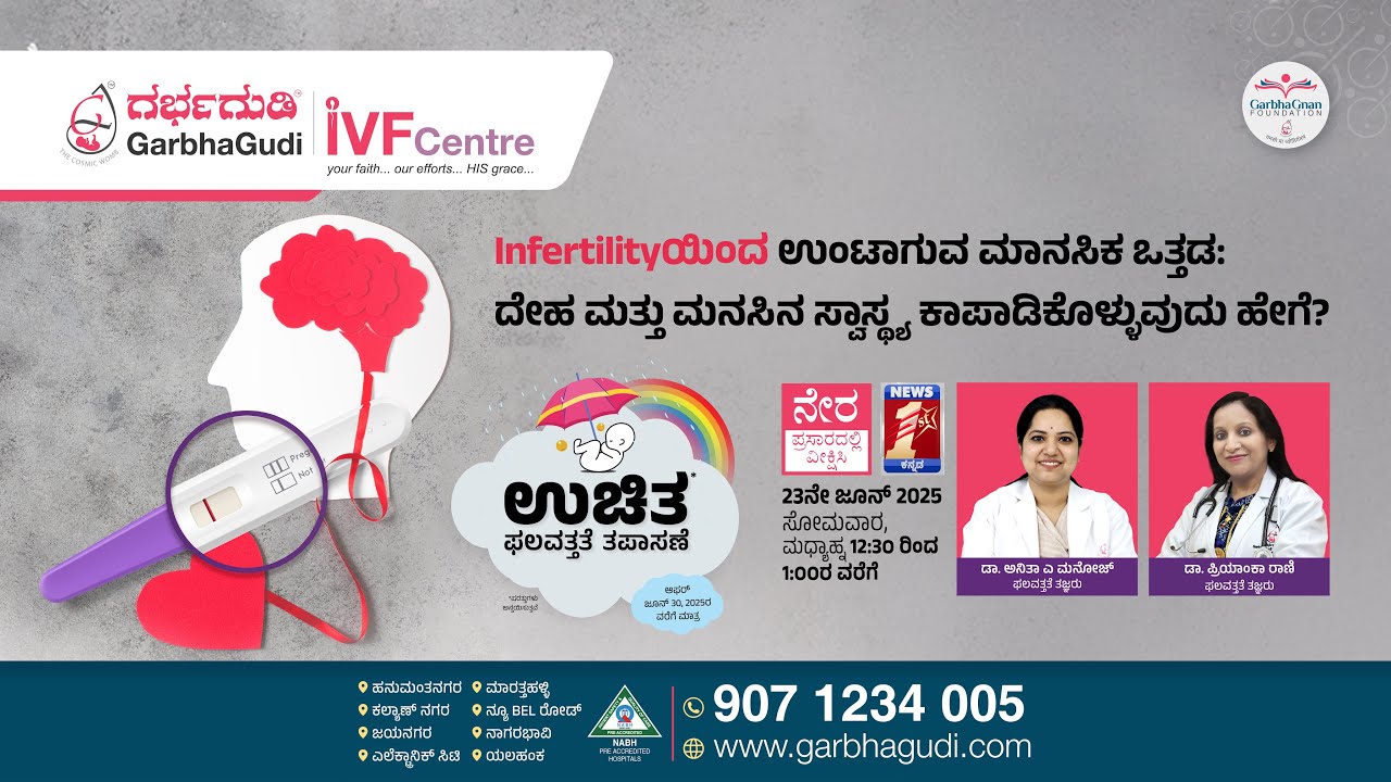 Infertilityಯಿಂದ ಉಂಟಾಗುವ ಮಾನಸಿಕ ಒತ್ತಡ: ದೇಹ ಮತ್ತು ಮನಸಿನ ಸ್ವಾಸ್ತ್ಯ ಕಾಪಾಡಿಕೊಳ್ಳುವುದು ಹೇಗೆ? | NewsFirst
