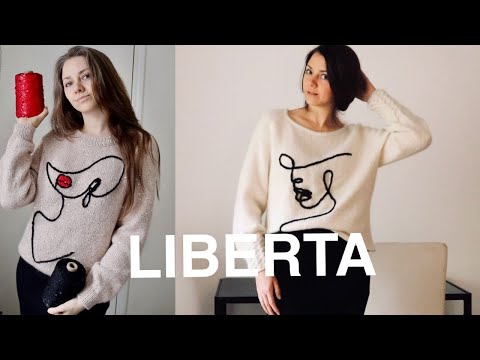КАК СОЗДАВАЛСЯ СВИТЕР "ЛИБЕРТА" спицами. Автор Ирина Акман. VLOG