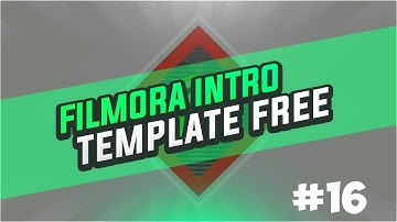 Wondershare Filmora Intro Template 16 Free Download