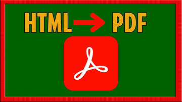 How to Convert HTML to PDF in Adobe Acrobat (2024)