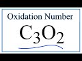 Oxidation States of Carbon in C3O2