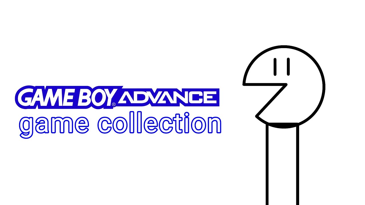 My gba game collection