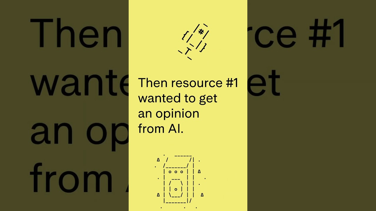 We asked Rocket Scientists to create some ASCII art - what happened next?