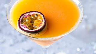 Pornstar Martini Mocktail (Non-Alcoholic Passion Fruit Cocktail)