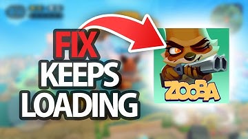 How To Fix Zooba Game App Keeps Loading | Step By Step