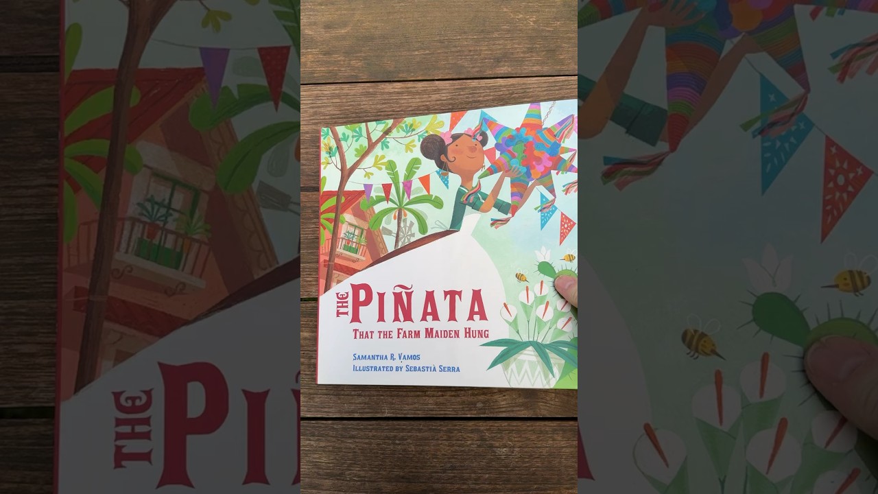 Kids Book Preview The Piñata That the Farm Maiden Hung Bilingual 