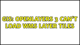 GIS: Openlayers 3 can't load WMS Layer Tiles