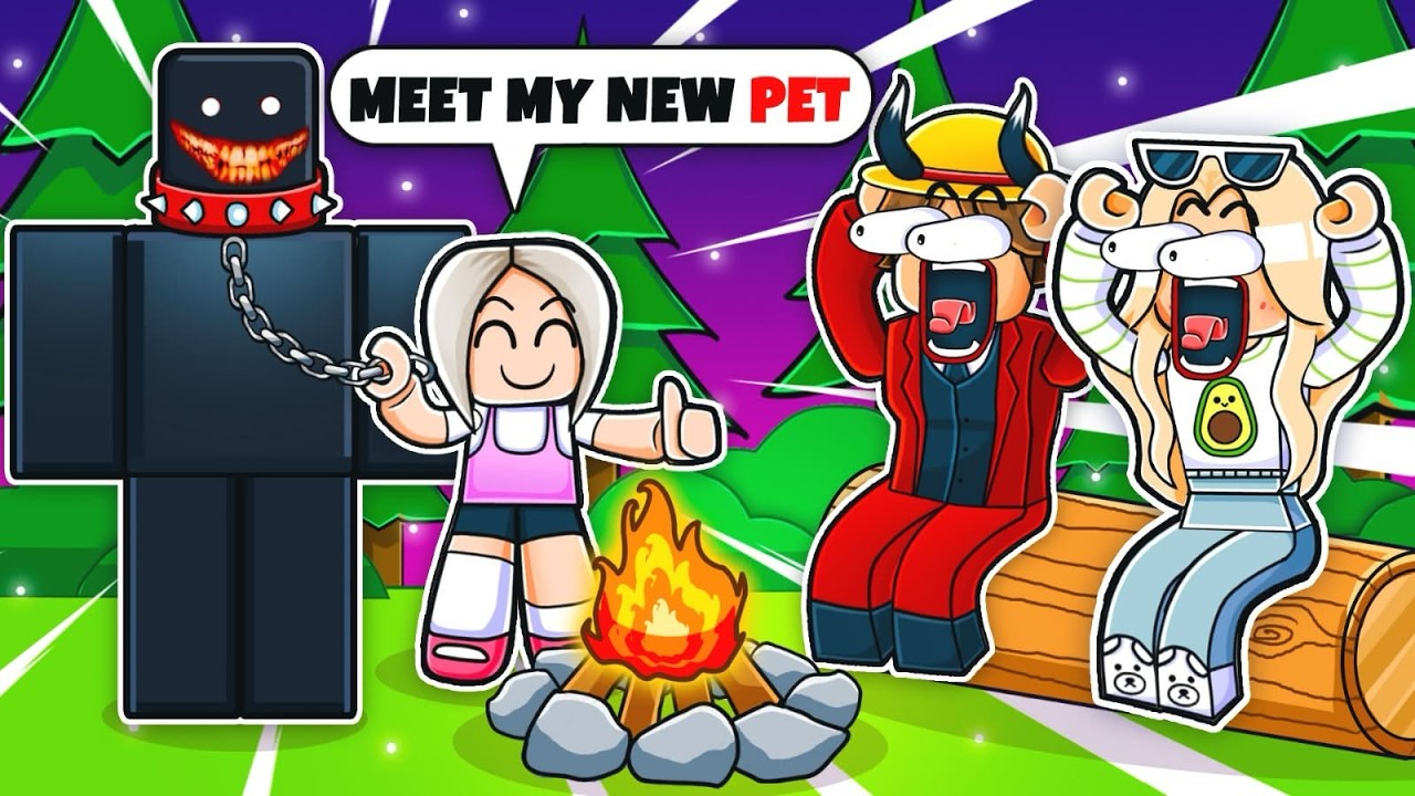 A Very Normal Roblox Camping Story...