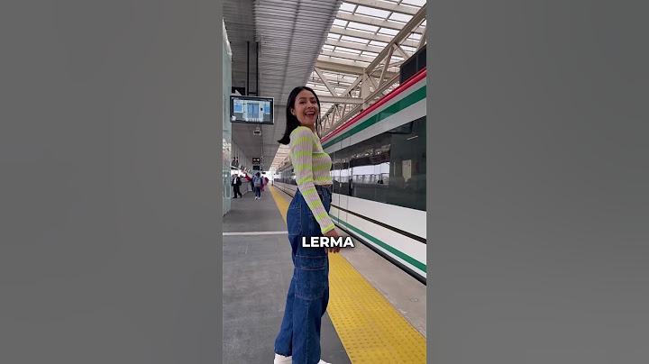 Recorrido por el tren interurbano México -Toluca 🚇🥰 #treninterurbano #toluca #short￼s #cdmx #trend