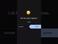 only 2 options😌😊#explorepage #trendingshort #newvideo #subscribe #fyp