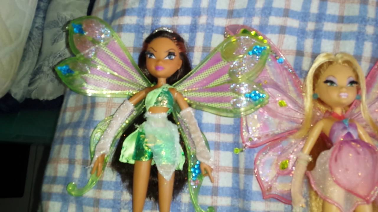 Lot De Poupées Winx Enchantix - Mattel 2004 - Figurines Rares Collection