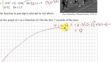 Integration and Piecewise Velocity - Time Graph