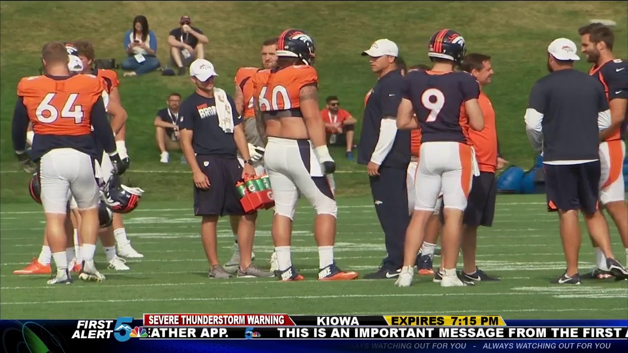 Broncos and 49ers joint practice