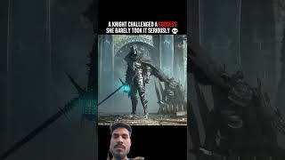 ‎Knight Challenged a Goddess 💀 #shorts​ #gaming​ #playstation​ #memes​ #lordsofthefallen2​ #SKS #RAJ