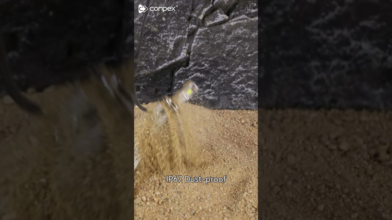 Watch the CONPEX F9 Fanless headlight blasts through water, dust, and darkness 💥