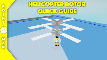 Roblox | Plane Crazy | Heli Rotor Quick Guide