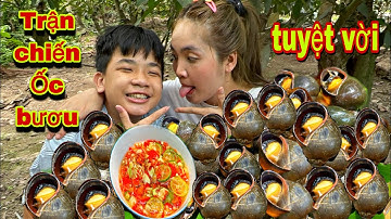 Trận Chiến Ốc Bươu Hấp xã Chấm Nước Mắm Xã Tắc Huỳnh Như Vlogs Và Ông Hoàng Xúc Xích