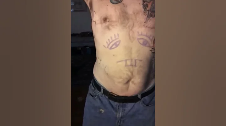 SlowMo of Chris DeWitt Face on the Belly Dance
