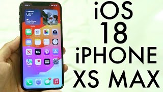 iOS 18 OFFICIAL On iPhone XS Max! (Review) screenshot 3