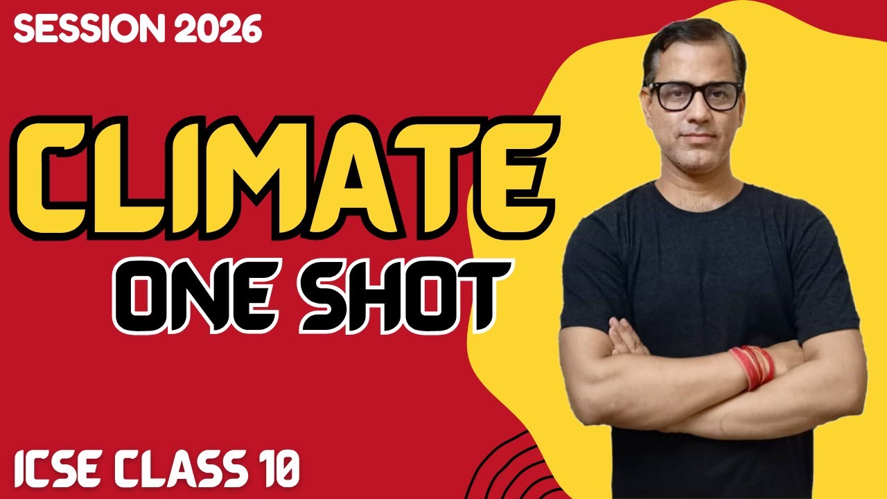 Climate Of India | Climate Class 10 ICSE Geography | The Climate of India | 