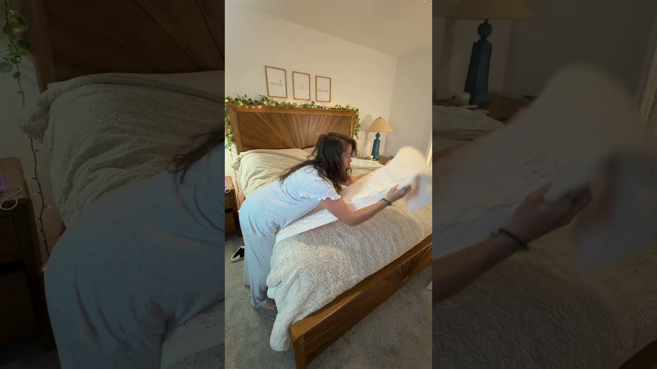 unplanned sheet change 😅 realistic morning vlog | mom of 4