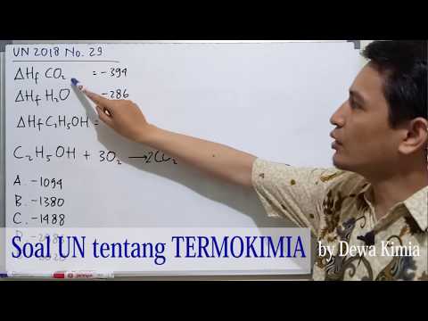 Pembahasan Soal Un 2018 No 26 Tentang Termokimia Youtube