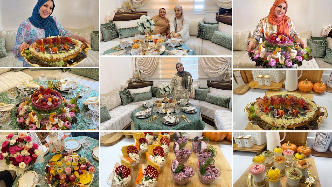 عراضة هماوية🥰سلطة بريستيج🥰بسطيلة الحوت بالكنافة🥰شكون جا عندي صدمتها فالآخير😅غاتولي تريتورة فدارك