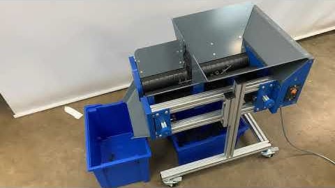 ST Conveyors - Roller Separator parts test