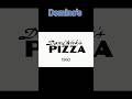 domino's pizza logo evolution #logoevolution #subscribe #logo #dominospizza