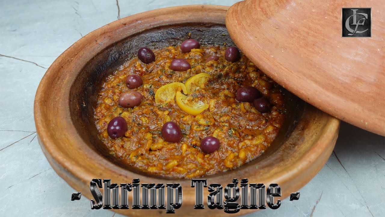 seafood lovers taste never forget Moroccan shrimp Tajine / سحر نكهة البحر طاجين الكروفيت سهل و رائع
