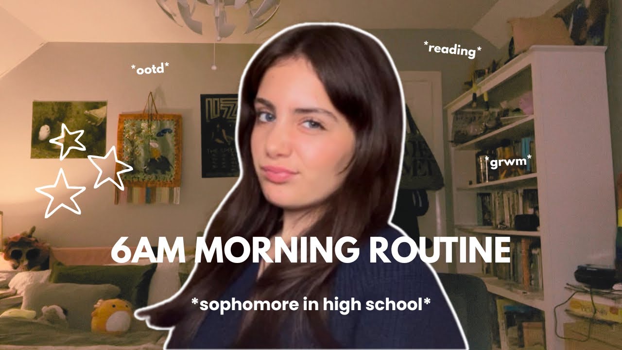 6AM MORNING ROUTINE ☆ sophomore in high school 