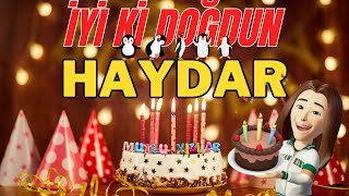 HAYDAR İyi ki doğdun - Haydar İsme Özel Doğum Günü Şarkısı