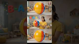 B for Ball, C for Cat ⚽ | Alphabet Learning with Spelling & Meaning | Kids Video ball means gend