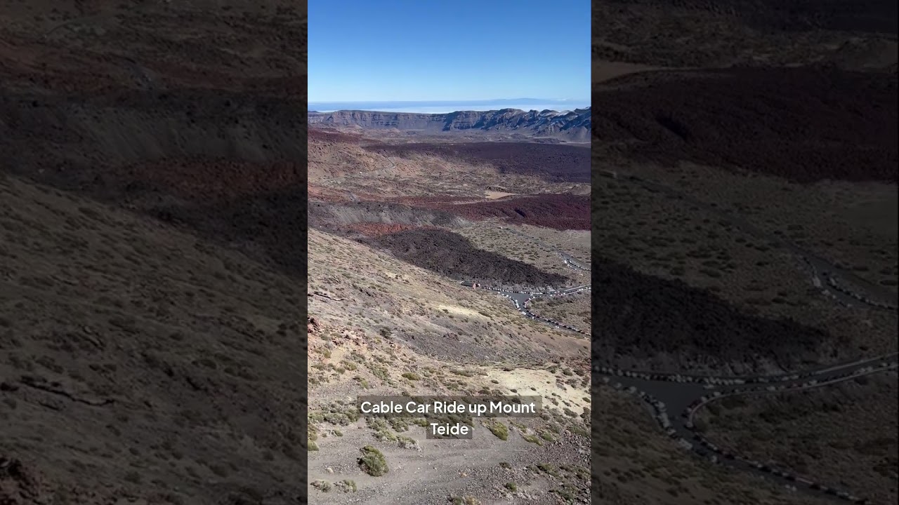 Cable Car ride up Mount Teide Tenerife 
