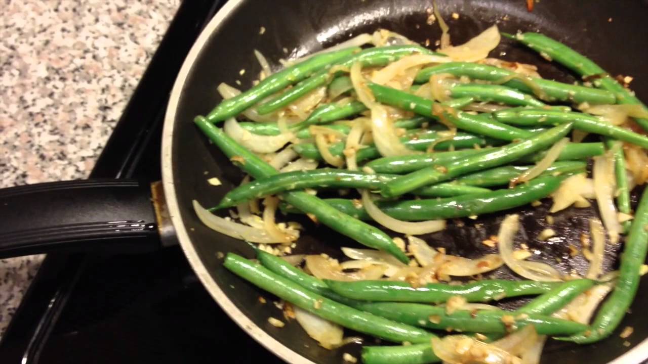 Chicken & Green Beans in 20 minutes Pan Cooking YouTube