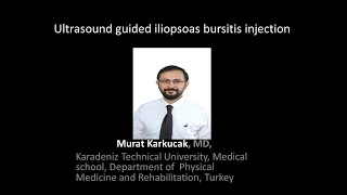 Ultrasound Guided Iliopsoas Bursitis Injection