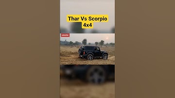 Thumbnail of Thar vs Scorpio Tochan 4x4 | Tug of war
