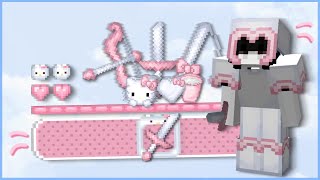 Hello Kitty 32x Aesthetic Texture pack Showcase   Release - 1.8.9