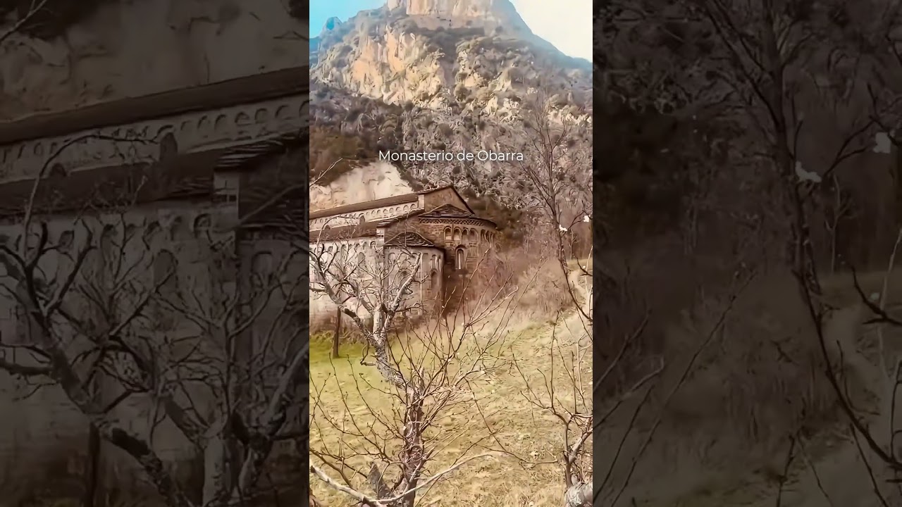 🏛️ Monasterio de Obarra | Qué ver en Huesca junto al río Isábena 🌿