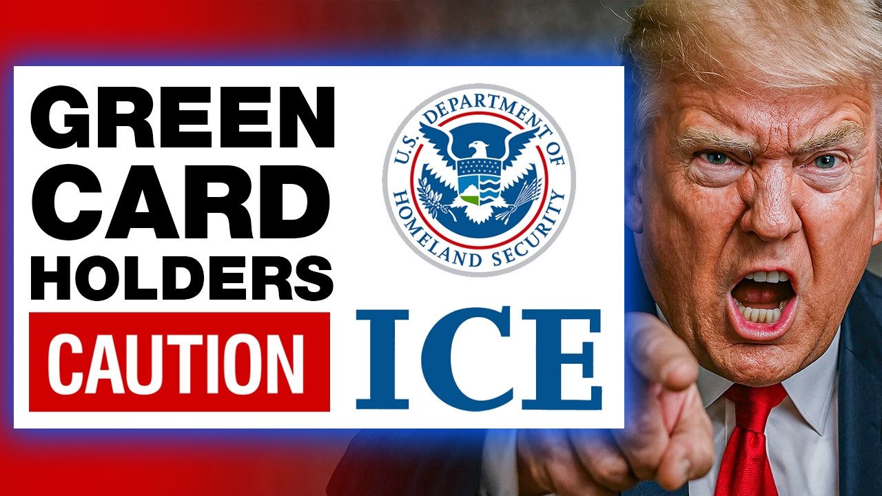 Green Card Holders BEWARE! 2026 Deportation Crackdown Revealed! - YouTube