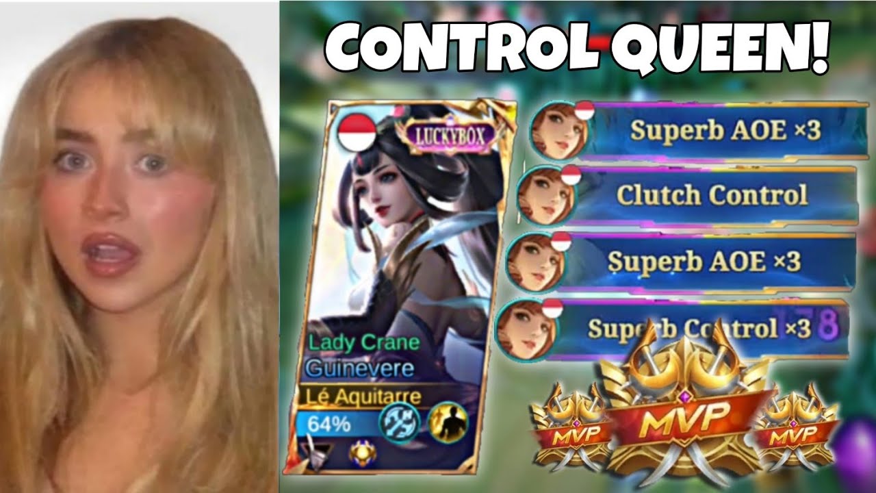 SABRINA CARPENTER TIDAK TAHU KALAU BUILD TERBARU GUIN MIDLANE INI GAK WAJAR!! | MLBB