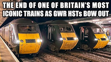 THE FINALE | GWR HST Castles last day of operations retiring after 49 years of service in England!