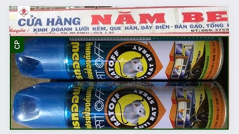 Video 182, Chai xịt chuột Thái Lan Rat off