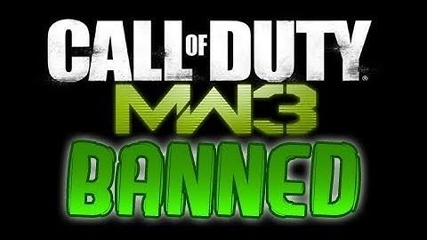 Banned/Reset in MW3