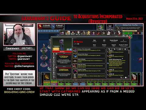 Gaarawarr’s Guide to Acquisitions Incorporated, Revisited