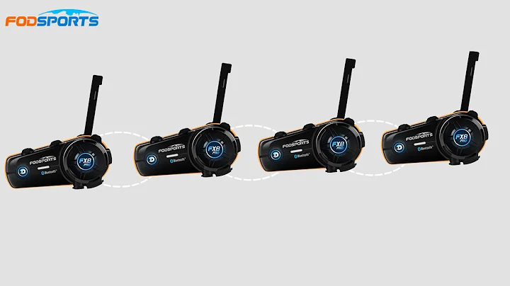 How to Use FX8 PRO Intercom for 4 Person Quick Pairing